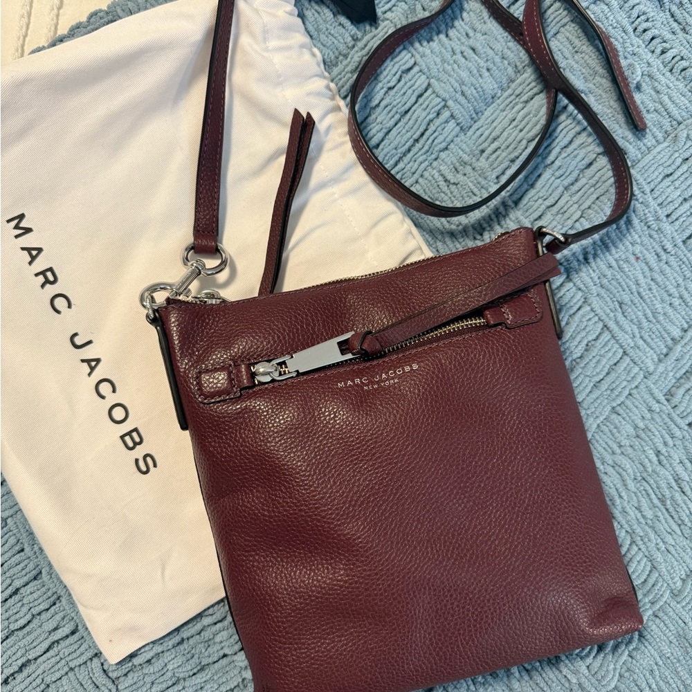 Marc Jacobs Burgundy Crossbody Bag